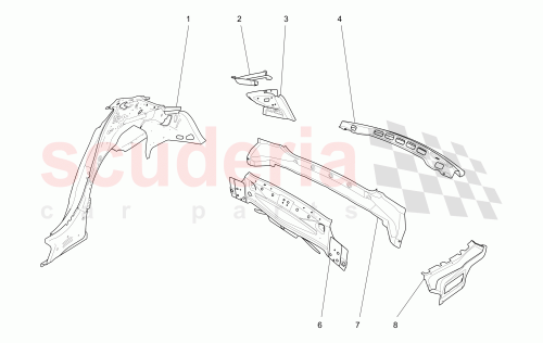 Part Diagram for Maserati 673001709