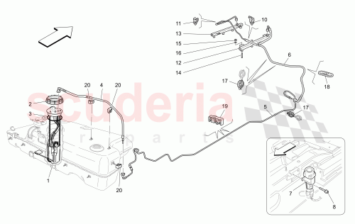 Part Diagram for Maserati 248047