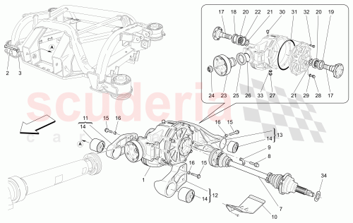 Part Diagram for Maserati 270625