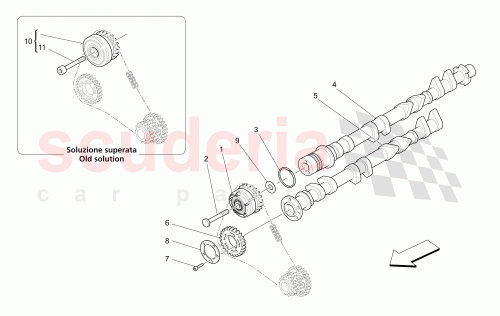 Part Diagram for Maserati 244664