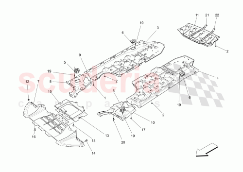 Part Diagram for Maserati 670032420