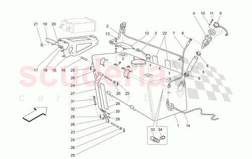 Part Diagram for Maserati 197828