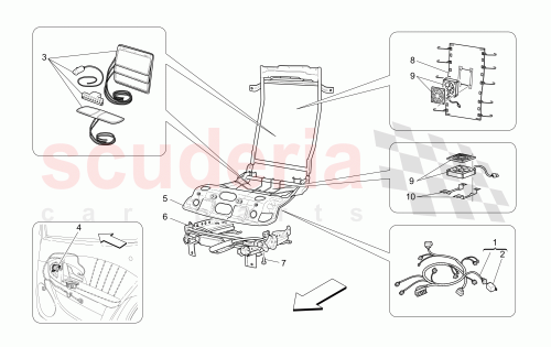 Part Diagram for Maserati 980139424