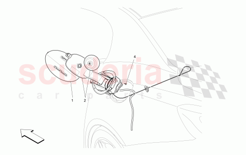 Part Diagram for Maserati 670108040