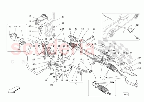 Part Diagram for Maserati 14302024