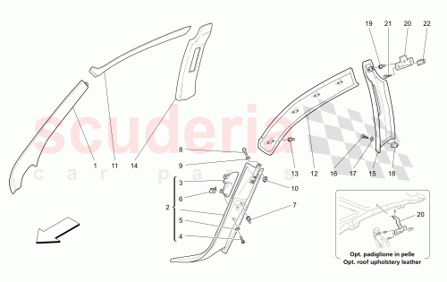 Part Diagram for Maserati 981210411