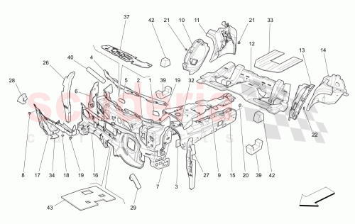 Part Diagram for Maserati 670004493