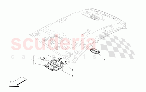 Part Diagram for Maserati 670111064