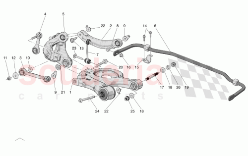 Part Diagram for Maserati 675001564