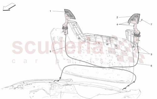Part Diagram for Maserati 670279340