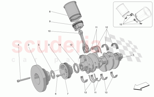 Part Diagram for Maserati 670054282