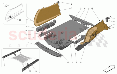 Part Diagram for Maserati 675001732