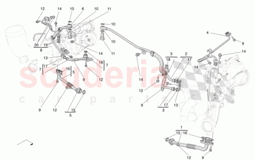 Part Diagram for Maserati 670051105