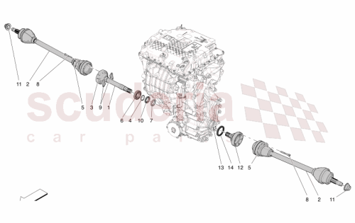 Part Diagram for Maserati 670159148