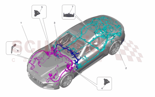 Part Diagram for Maserati 670309261