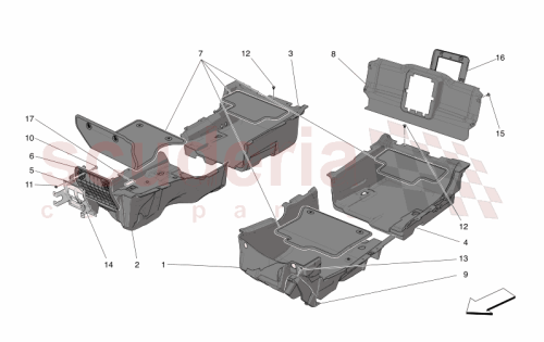 Part Diagram for Maserati 670273731