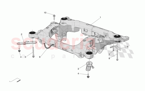 Part Diagram for Maserati 670178157