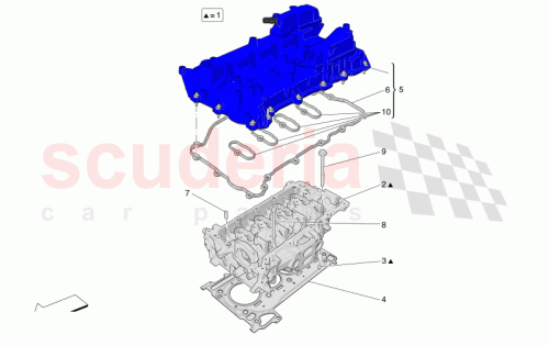 Part Diagram for Maserati 675000900