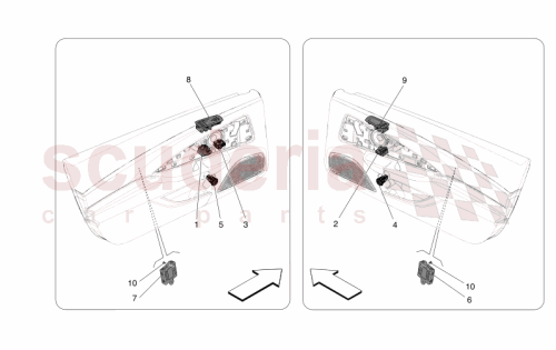 Part Diagram for Maserati 670270133