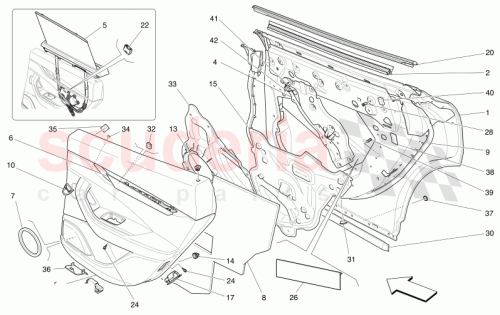 Part Diagram for Maserati 670147101