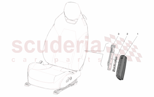 Part Diagram for Maserati 673013419