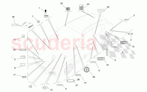 Part Diagram for Maserati 675000490