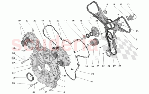 Part Diagram for Maserati 670053986