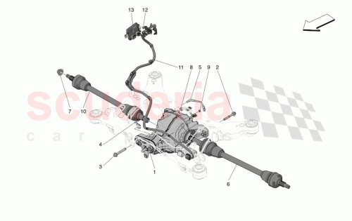 Part Diagram for Maserati 675001538