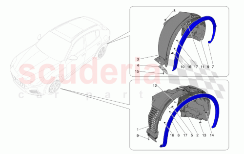 Part Diagram for Maserati 670167226