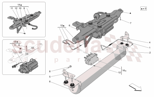 Part Diagram for Maserati 673013290