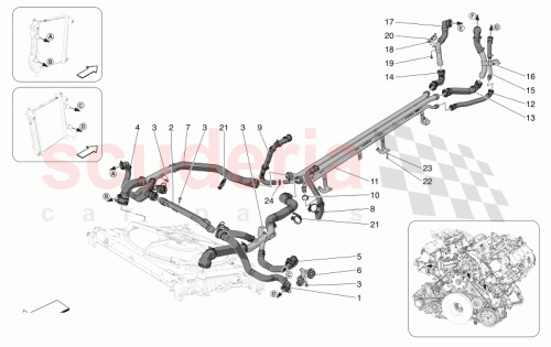 Part Diagram for Maserati 670157032