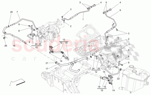 Part Diagram for Maserati 231616