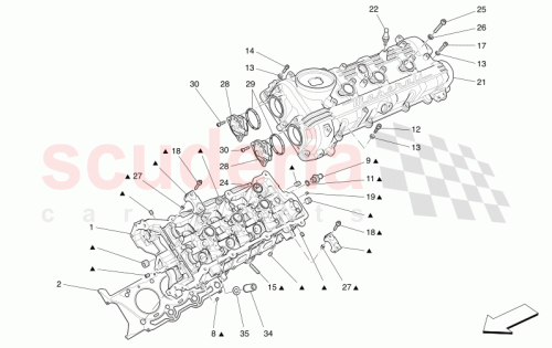 Part Diagram for Maserati 305771