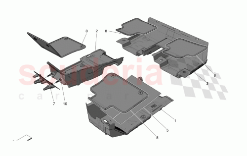 Part Diagram for Maserati 156119152