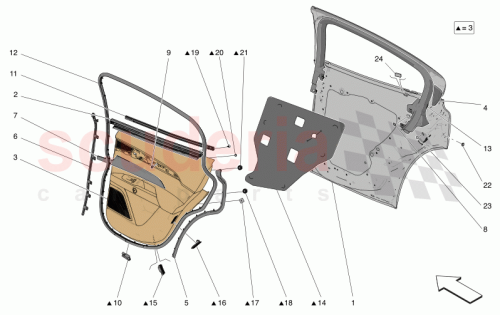 Part Diagram for Maserati 670166881
