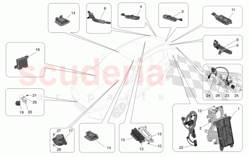 Part Diagram for Maserati 670309782