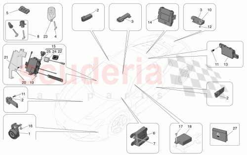 Part Diagram for Maserati 670266700