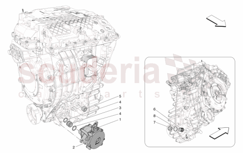 Part Diagram for Maserati 673011606
