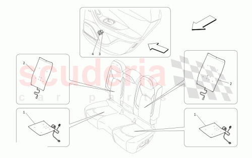 Part Diagram for Maserati 670061786