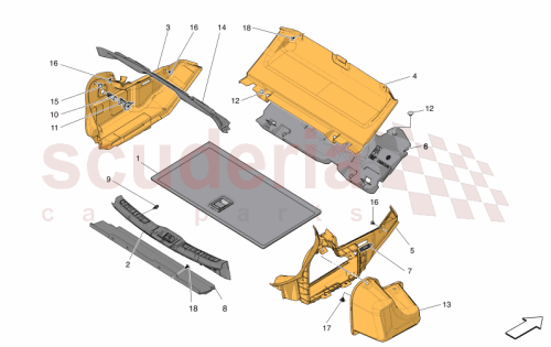 Part Diagram for Maserati 670217143