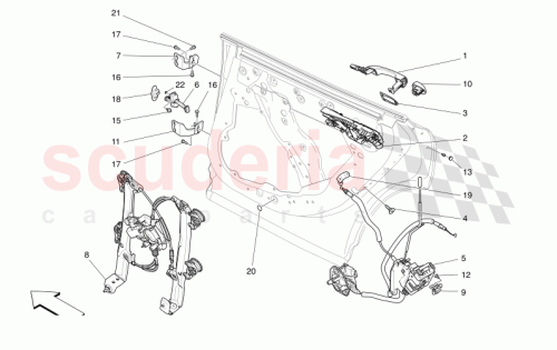 Part Diagram for Maserati 670216644