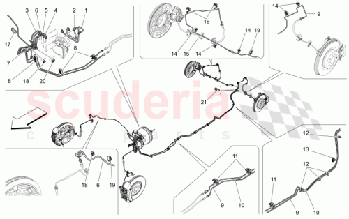 Part Diagram for Maserati 670039669