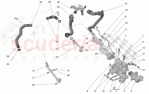 Part Diagram for Maserati 670051061