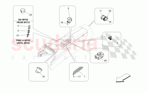 Part Diagram for Maserati 670279892