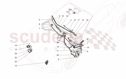 Part Diagram for Maserati 670218174
