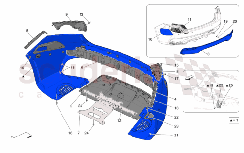 Part Diagram for Maserati 670168223