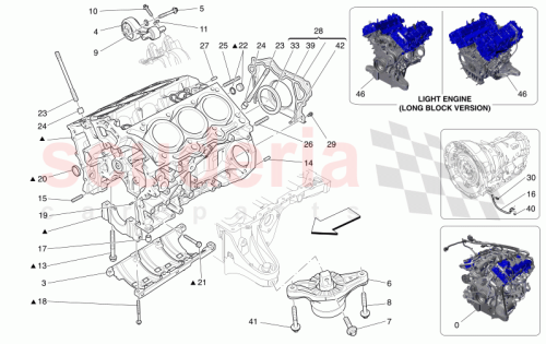 Part Diagram for Maserati 670103984