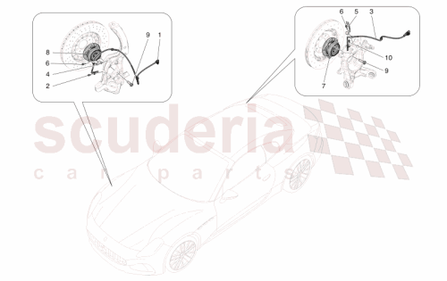 Part Diagram for Maserati 670175115