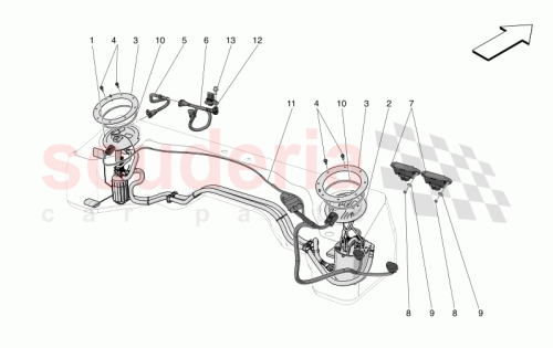 Part Diagram for Maserati 670156469