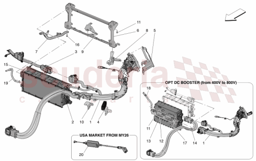 Part Diagram for Maserati 670309188